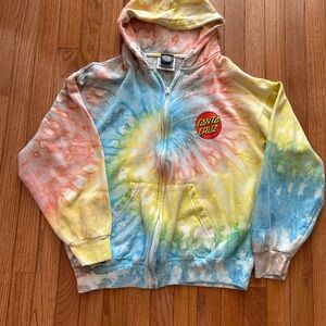 Santa Cruz Skateboards Tie-Dye Hoodie
